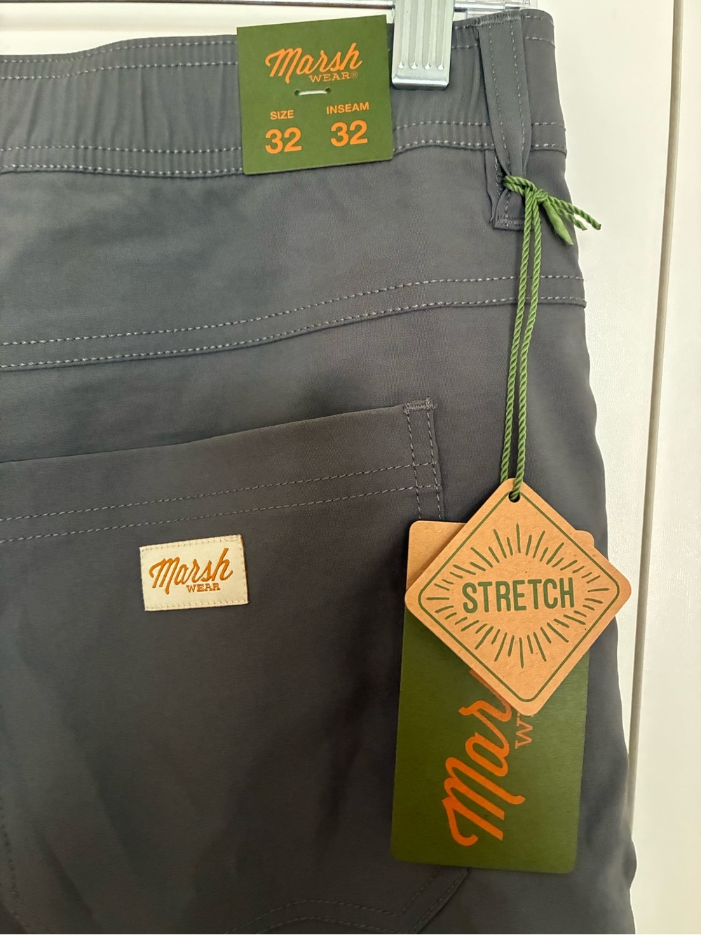 Men's Marsh Wear Grey Slacks - New With Tags - Picture 4 of 4